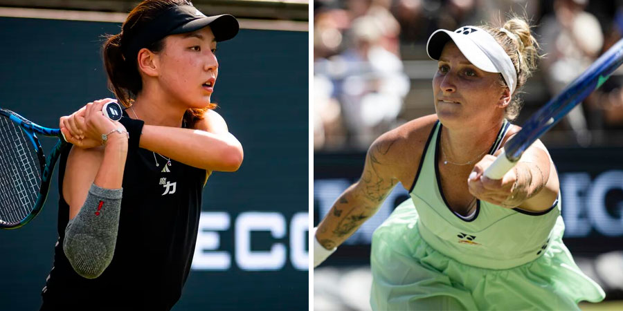 M.Vondrousova – X.Wang (12:00)