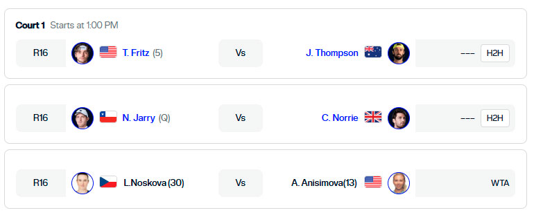 wimbledon pista1 domingo6 2025