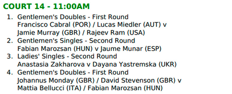 wimbledon pista14 jueves3 2025