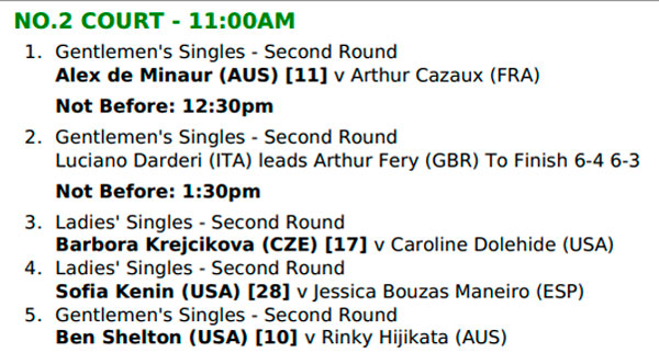 wimbledon pista3 jueves3 2025