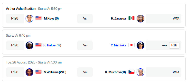 usopen dia2 central 2025