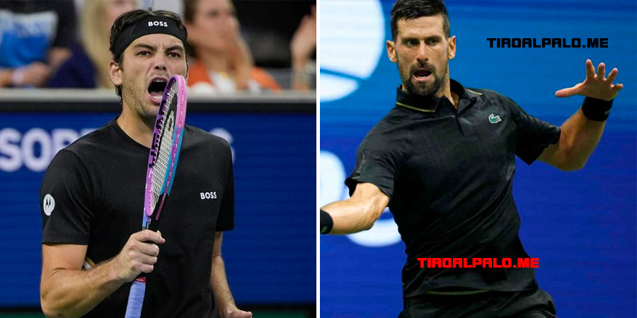N.Djokovic – T.Fritz (a continuación.)